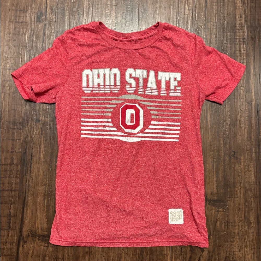 Original Retro Brand Ohio State Red Tee boys L